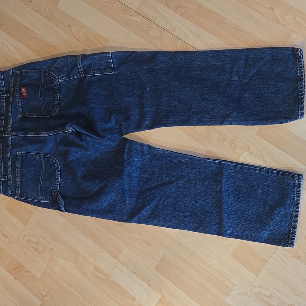 Dickies Blue Carpenter Work Jeans Mens 38x34 Outdoor Jeans - Picture 5 of 10
